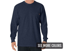 Dickies Men's Long Sleeve Heavyweight Tee