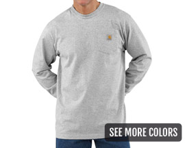 Carhartt® Men's Long Sleeve Workwear Pocket T-Shirt