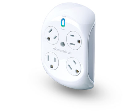 360 Electrical REVOLVE Surge Protector - 4 Outlets