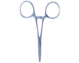 Angler's Accessories 5-inch Straight Smooth Jaw Basic Forceps