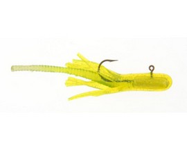 Berkley® PowerBait® 1/32-ounce Pre-Rigged Atomic Teasers - Chartreuse Silver Fleck