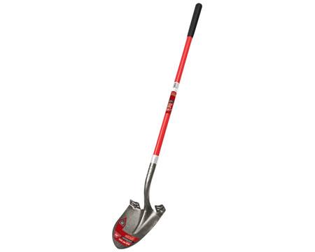 Ace® Round Point Shovel with Fiberglass Handle