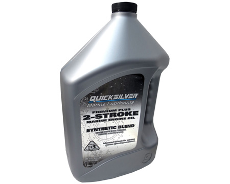 Quicksilver® Premium Plus 2-Stroke Marine Engine Oil Synthetic Blend - 1 Gallon