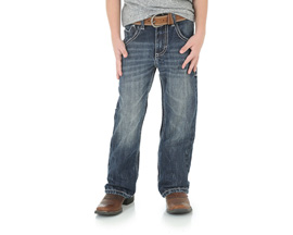 Wrangler® Big Boy's 20X™ Vintage Slim-Fit Boot Cut Jeans - Canyon Lake Wash