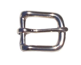 Partrade Rectangle Nickel Buckle - Pick Your Size