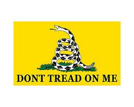 Eagle Emblems "Dont Tread On Me" Flag - 3ft x 5ft