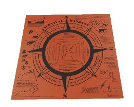 5ive Star Gear® Survival Handkerchief - Orange