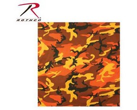 Rothco® Savage Orange Camo Bandana