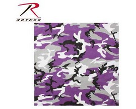 Rothco® Ultra Violet Camo Bandana