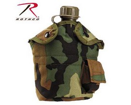 Rothco® G.I. Type Enhanced Nylon Canteen Cover - Camo