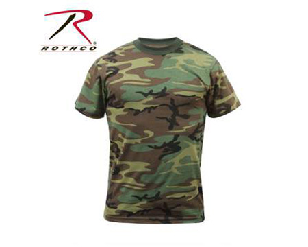 Rothco® Kids' Woodland Camo T-Shirt
