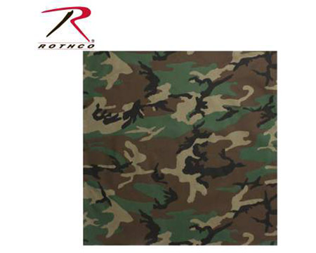 Rothco® Woodland Camo Bandana