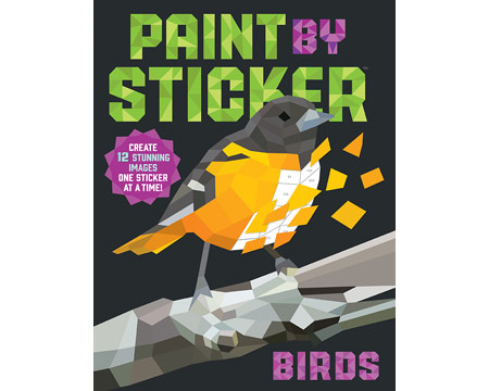 Paint By Sticker® Sticker Art Book - Birds