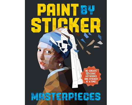 Paint By Sticker® Sticker Art Book - Masterpieces