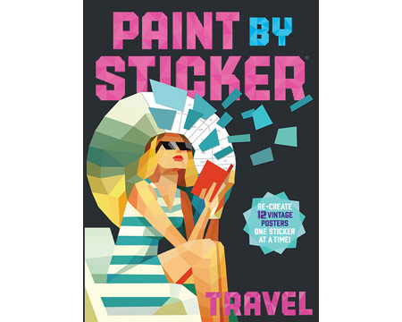 Paint By Sticker® Sticker Art Book - Travel