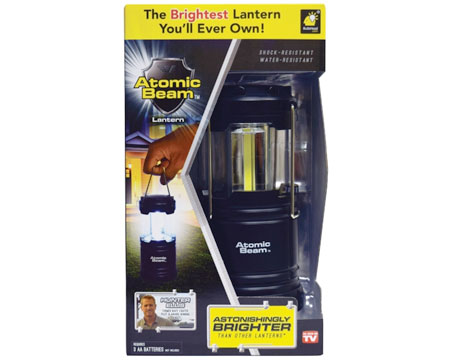 As Seen on TV® Atomic Beam Collapsible Outdoor Lantern with Magnetic Back