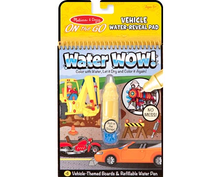 Melissa & Doug Water WOW! Vehicles