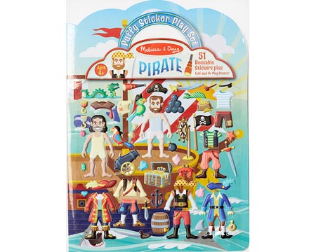 Melissa & Doug® Puffy Sticker Play Set - Pirate