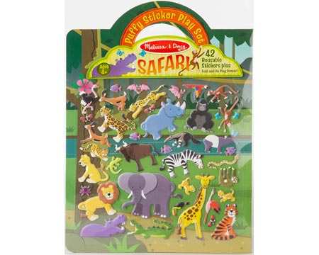 Melissa & Doug® Puffy Sticker Play Set - Safari