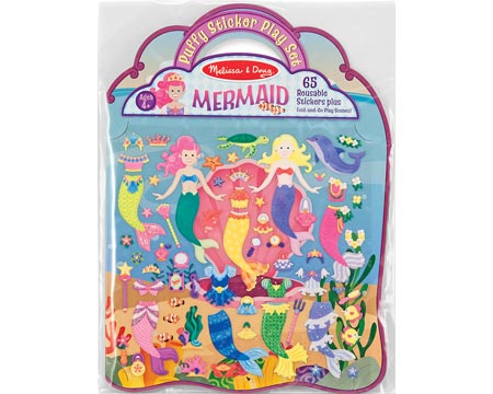 Melissa & Doug® Puffy Sticker Play Set - Mermaid