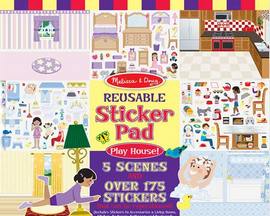 Melissa & Doug® Reusable Sticker Pad - Play House!