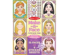 Melissa & Doug® Make-A-Face Sticker Pad - Sparkling Princess