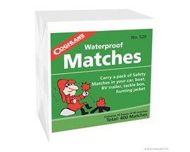 Coghlan's Waterproof Matches - 400 count