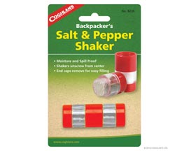 Coghlan's Backpacker's Salt & Pepper Shaker