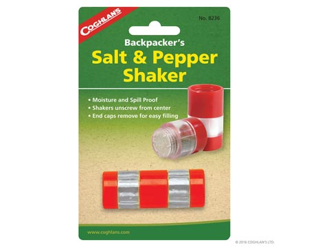 Coghlan's Backpacker's Salt & Pepper Shaker