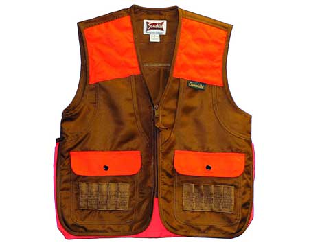 Gamehide Youth Front Loader Vest - Marsh Brown/Orange