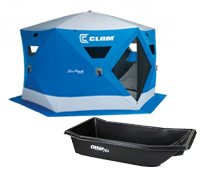 Ice Fishing Shelters & Sleds