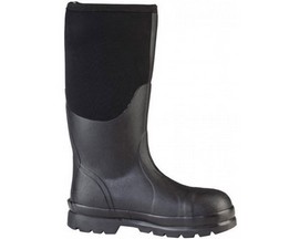 Muck Men's Chore Classic Hi Steel Toe Work Boot - Black