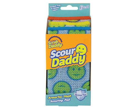 Scrub Daddy® Scour Daddy Scrub Sponges - 3 pack