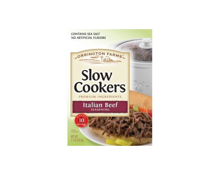 Orrington Farms Slow Cookers Italian Beef Seasoning - 2.1 Oz