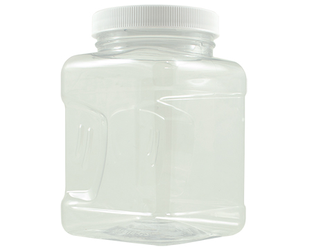 Square Pinch Jar with Lid - 32 ounce