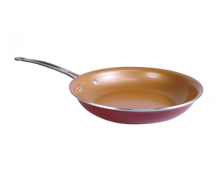 Red Copper 10" Fry Pan