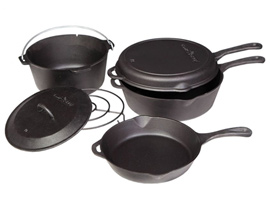 Camp Chef® 6-Piece Cast Iron Set