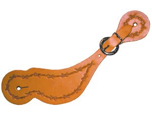 Barbed Wire Spur Straps - 1 Pair