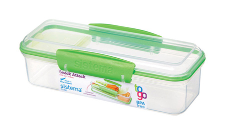 Sistema® To Go 13 oz. Snack Attack Storage Container - Assorted