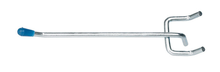 Crawford Silver Straight Peg Hook