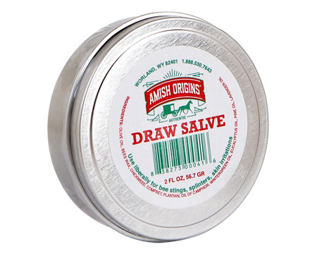 Amish Origins Draw Salve - 2 oz 