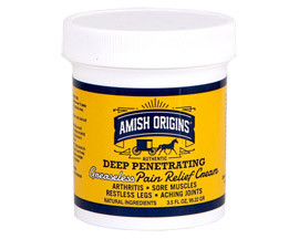 Amish Origins® Greaseless Pain Relieving Cream - 3.5 oz.