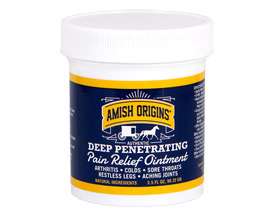 Amish Origins  Deep Penetrating Pain Relief  Ointment - 3.5 oz