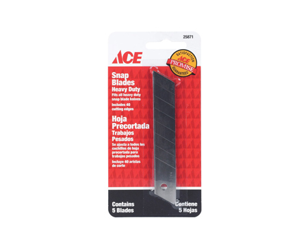 Ace® Heavy-Duty Snap Blades Replacement Set - 5 pack