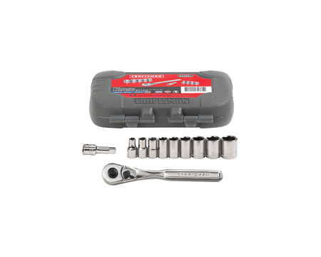 Craftsman® 11 pc. Metric Socket Set - 1/4 in. Drive