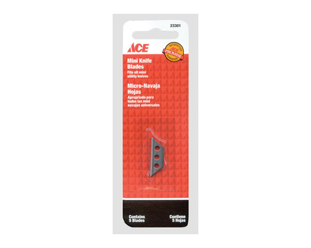 Ace® Mini Utility Knife Blades Replacement Set - 5 pack