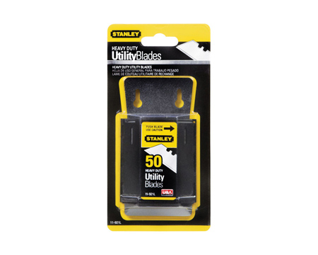 Stanley® Heavy Duty Utility Blades Mountable Dispenser - 50 pack