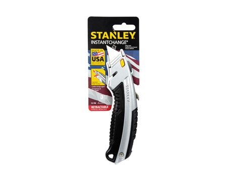 Stanley® Instant Change Retractable Utility Knife