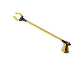 Aluminum Yellow Mechanical Pick-Up Tool 36 in. Length