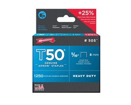 Wide Heavy Duty Staples Gray 